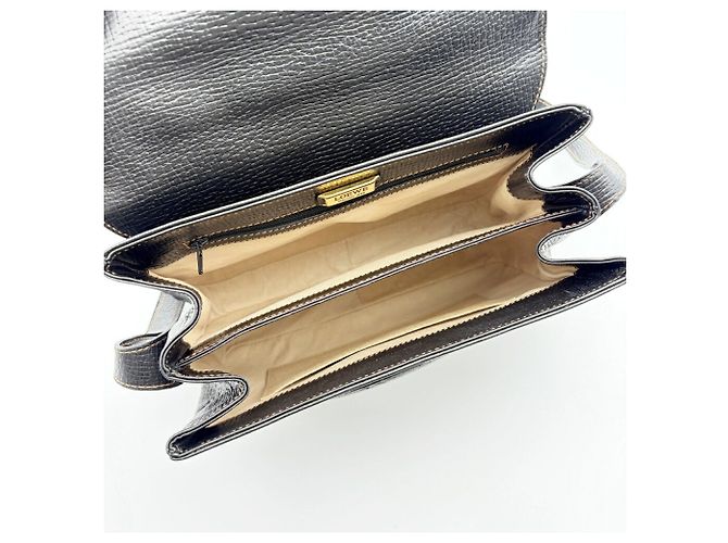Borsa a tracolla in pelle da donna Loewe Nero - vista 16