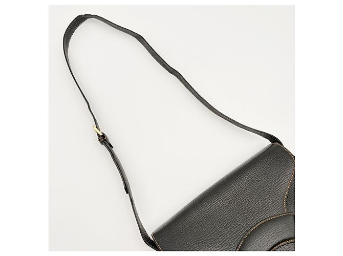 Borsa a tracolla in pelle da donna Loewe Nero - vista 9