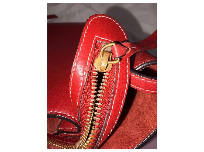 Cabas Borsa tote Céline in pelle rossa Rosso - vista 19