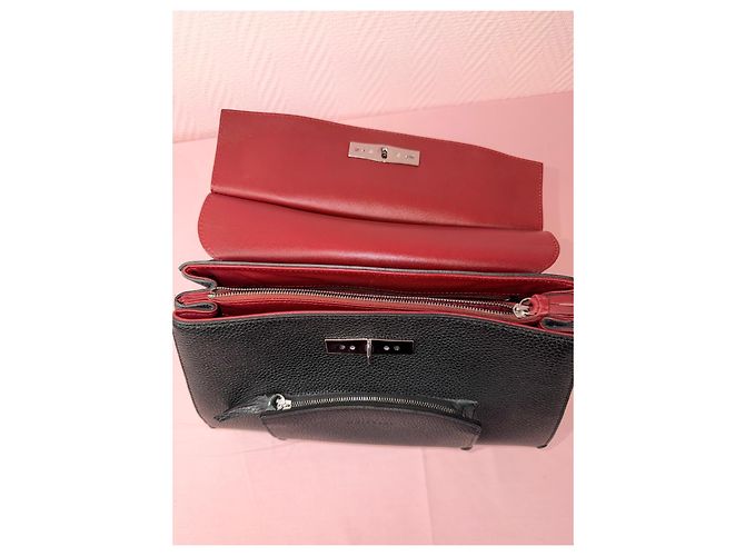 Borsa Longchamp in pelle nera Nero - vista 11