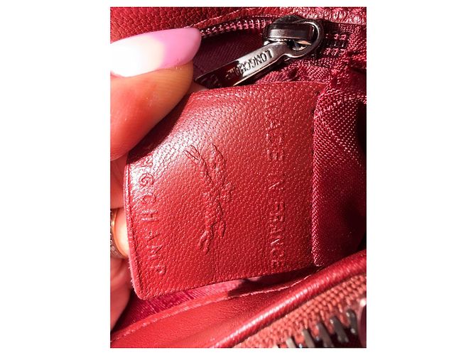 Borsa Longchamp in pelle nera Nero - vista 14