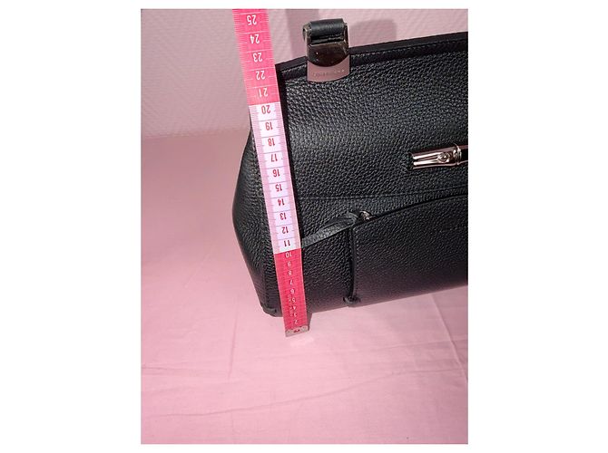 Borsa Longchamp in pelle nera Nero - vista 18