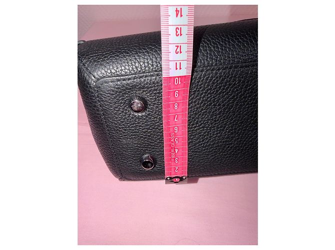 Borsa Longchamp in pelle nera Nero - vista 19