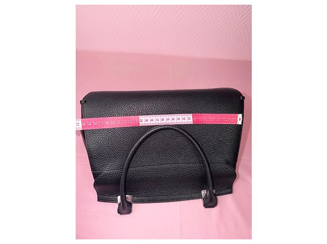 Borsa Longchamp in pelle nera Nero - vista 20