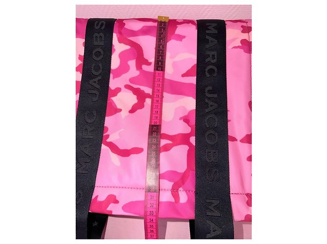 Borsa tote Marc Jacobs rosa camouflage Multicolore - vista 17