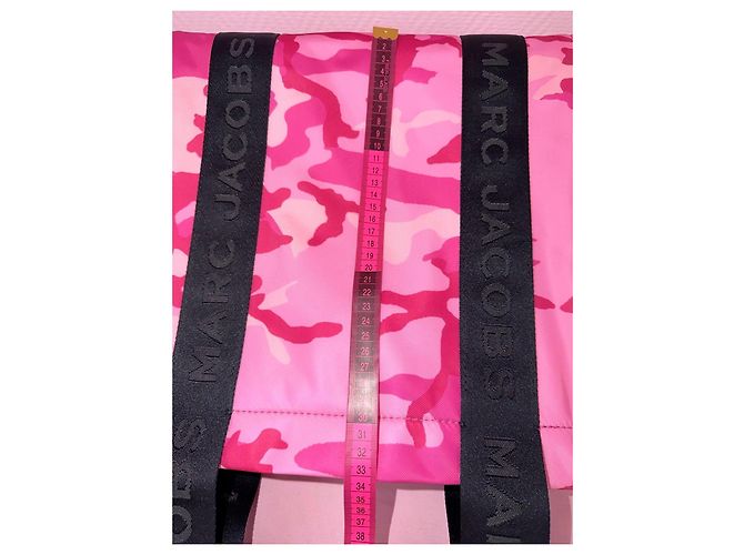 Borsa tote Marc Jacobs rosa camouflage Multicolore - vista 18