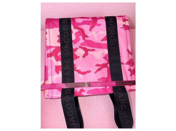 Borsa tote Marc Jacobs rosa camouflage Multicolore - vista 19