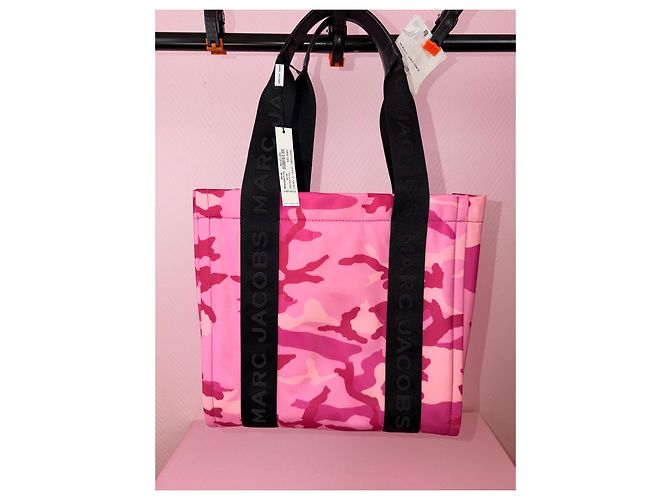 Borsa tote Marc Jacobs rosa camouflage Multicolore - vista 2