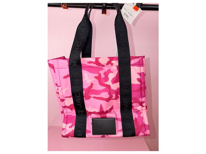 Borsa tote Marc Jacobs rosa camouflage Multicolore - vista 3