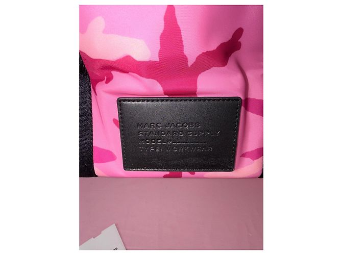 Borsa tote Marc Jacobs rosa camouflage Multicolore - vista 5
