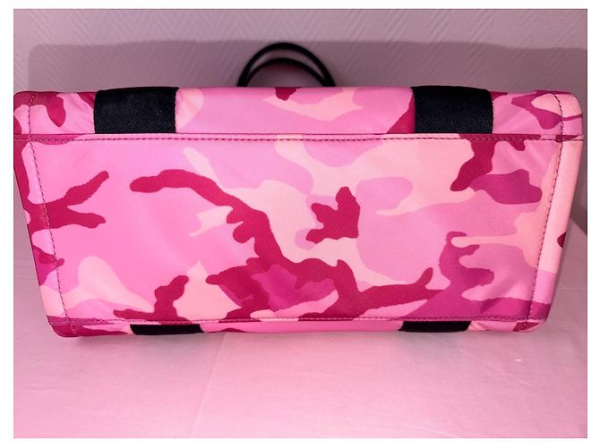 Borsa tote Marc Jacobs rosa camouflage Multicolore - vista 6