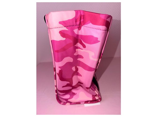 Borsa tote Marc Jacobs rosa camouflage Multicolore - vista 8