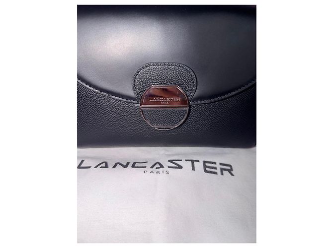 Autre Marque Borsa a tracolla Lancaster in pelle nera Nero - vista 5