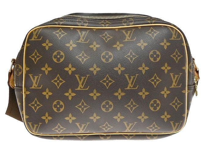 Louis Vuitton Reporter Monogram Canvas PM Marrone - vista 2