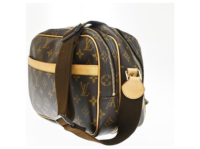 Louis Vuitton Reporter Monogram Canvas PM Marrone - vista 3