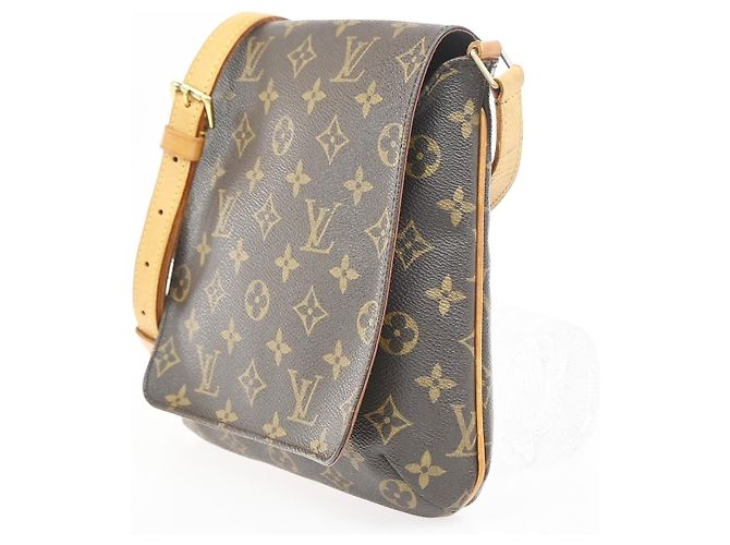 Louis Vuitton Musette Salsa Monogram Canvas PM Braun - Ansicht 3