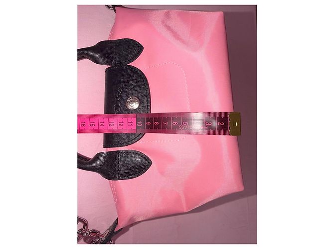 Longchamp Handtasche Rosa Schwarz Pink - Ansicht 12