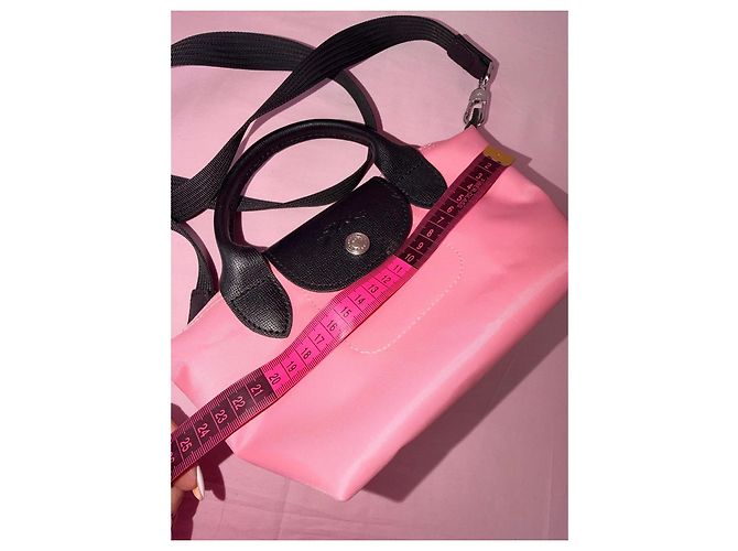 Longchamp Handtasche Rosa Schwarz Pink - Ansicht 13