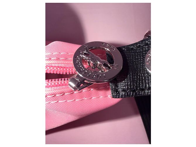 Longchamp Handtasche Rosa Schwarz Pink - Ansicht 5