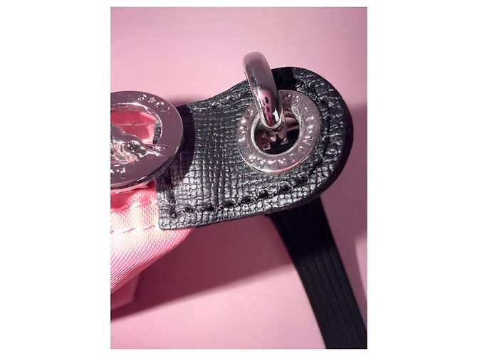 Longchamp Handtasche Rosa Schwarz Pink - Ansicht 6