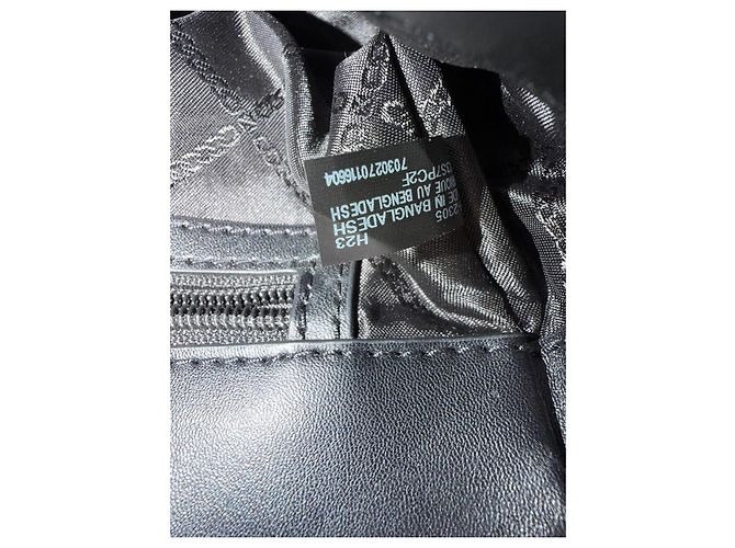 Borsa a tracolla in ecopelliccia nera Michael Kors Nero - vista 8