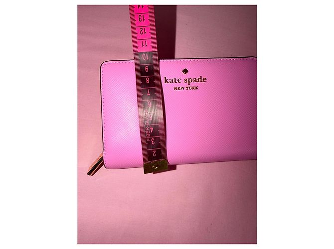 Cartera Kate Spade de Cuero Saffiano Rosa - vista 14