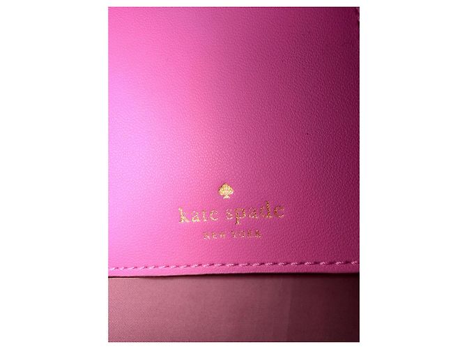 Cartera Kate Spade de Cuero Saffiano Rosa - vista 5