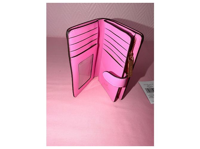 Cartera Kate Spade de Cuero Saffiano Rosa - vista 7