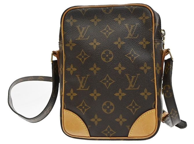 Louis Vuitton Amazone Canvas MM Marrone - vista 2
