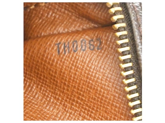 Louis Vuitton Amazone Canvas MM Marrone - vista 7