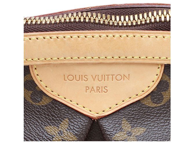 Borsa Louis Vuitton Monogram Canvas Tivoli GM Marrone - vista 9