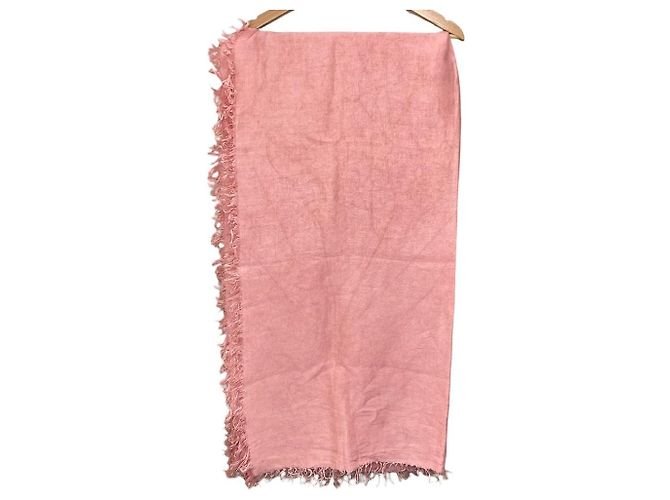 Autre Marque ASAUCE MELER Ron Herman Limited Linen Stole Rosa - vista 4