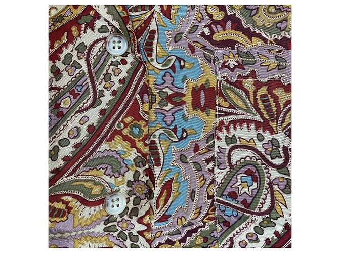 Camicia Aloha in seta Ralph Lauren Multicolore - vista 5