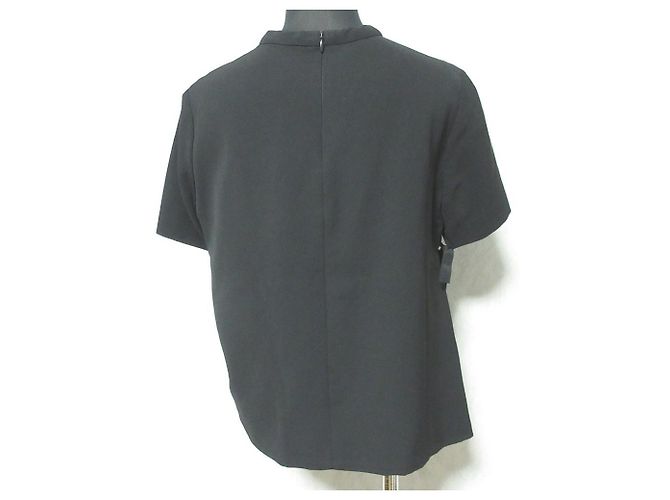 Autre Marque Top Docking AKIRANAKA con stampa floreale e cutout Nero - vista 2