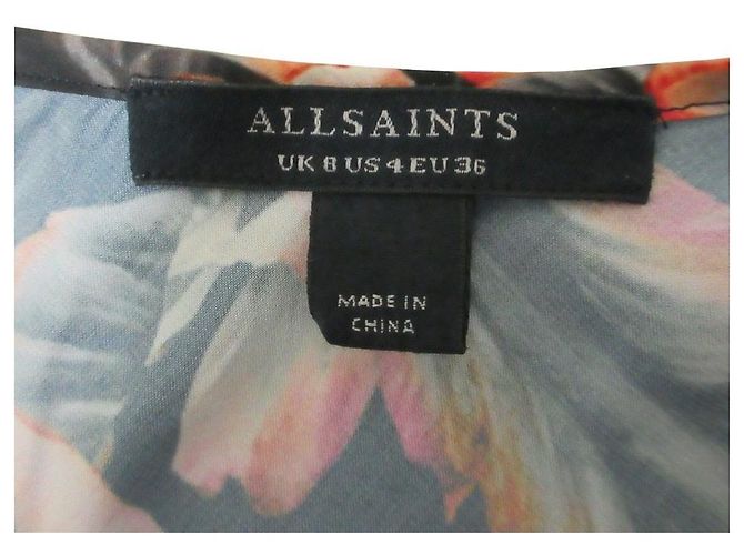 All Saints BRYONY MAXI DRESS Kleid Schwarz - Ansicht 4