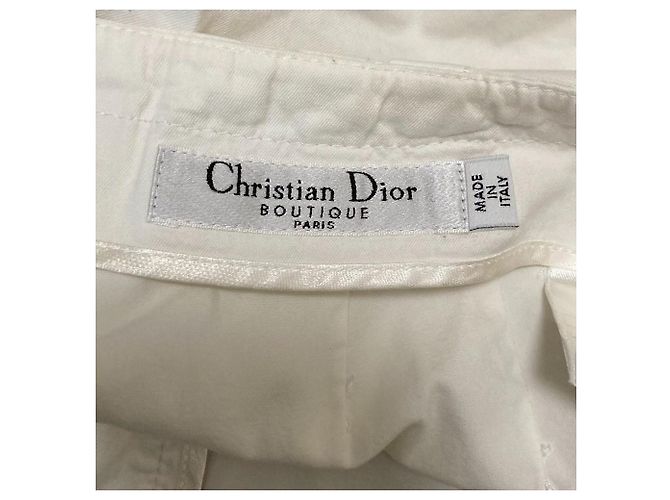 Shorts Christian Dior Bianco - vista 5
