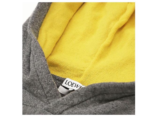 Loewe Strickware aus Wolle und Kaschmir Braun Gelb - Ansicht 9