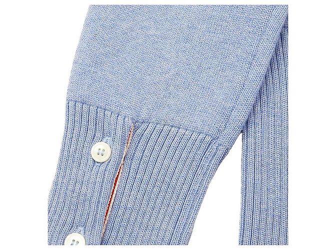 Thom Browne 4BAR Wollpullover mit Delfin-Intarsia Weiß - Ansicht 9