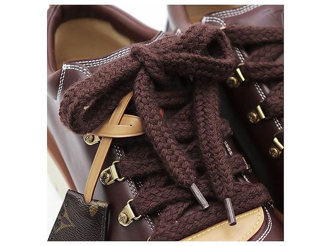 Louis Vuitton LV Remix Monogram Canvas Leather Derby Boots Braun - Ansicht 12