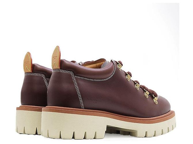 Louis Vuitton LV Remix Monogram Canvas Leather Derby Boots Braun - Ansicht 15