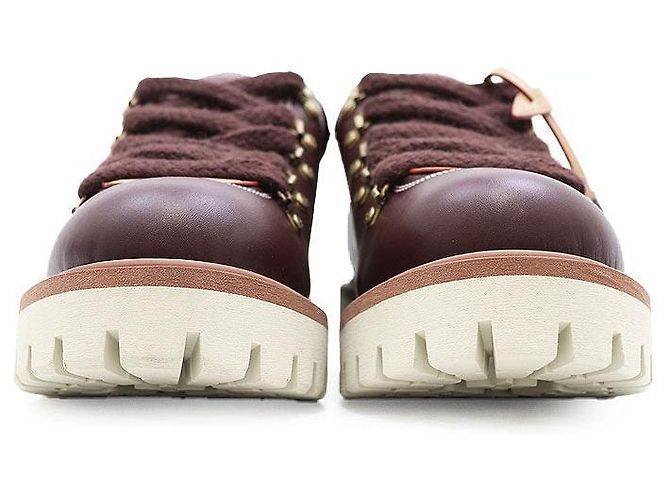 Louis Vuitton LV Remix Monogram Canvas Leather Derby Boots Braun - Ansicht 5
