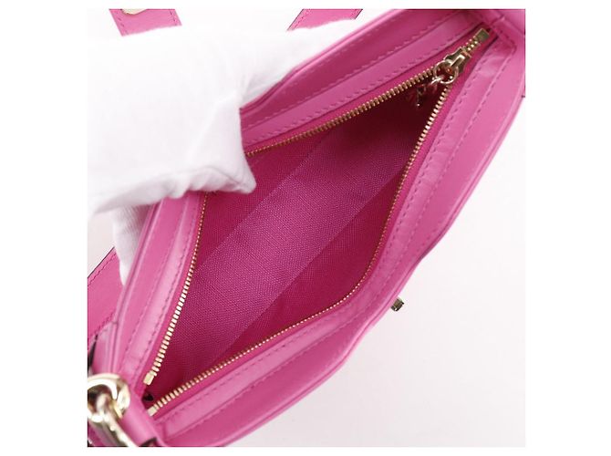 Borsa a tracolla mini Gucci Moon Side in tela GG Rosa - vista 9