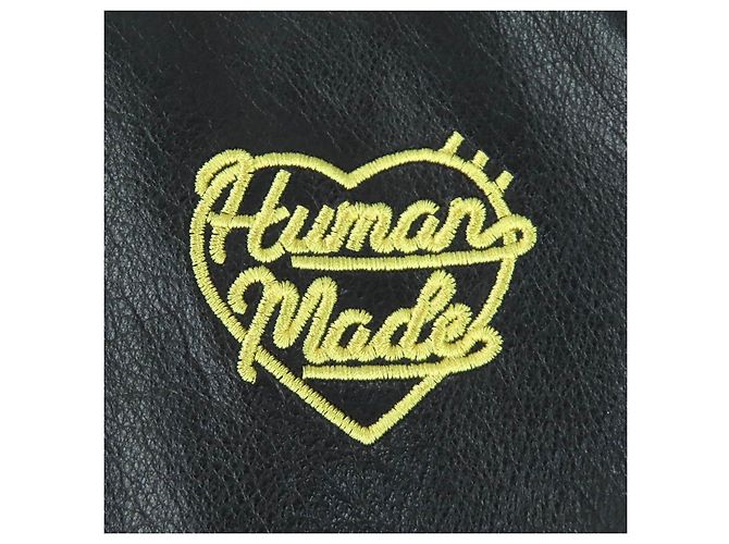 Autre Marque Chaqueta de cuero HUMAN MADE Castaño Marrón oscuro - vista 6