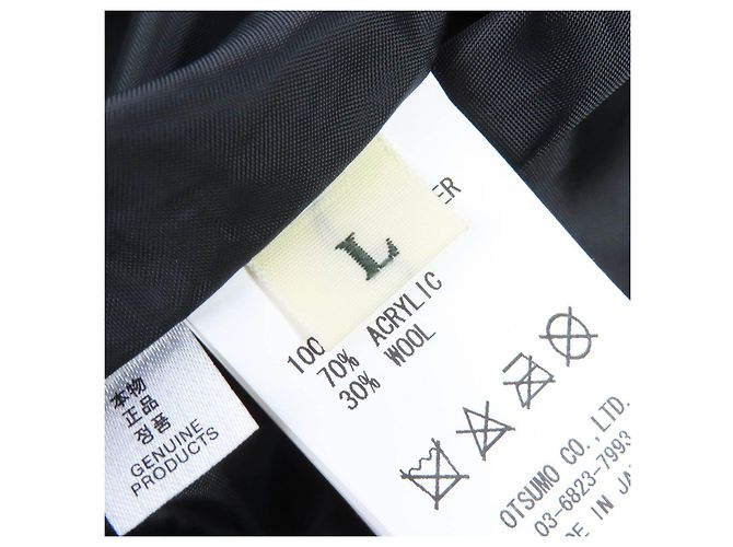 Autre Marque Chaqueta de cuero HUMAN MADE Castaño Marrón oscuro - vista 9