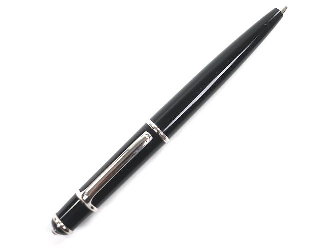 Penna a sfera Cartier Diabolo de Cartier Nero Argento - vista 2