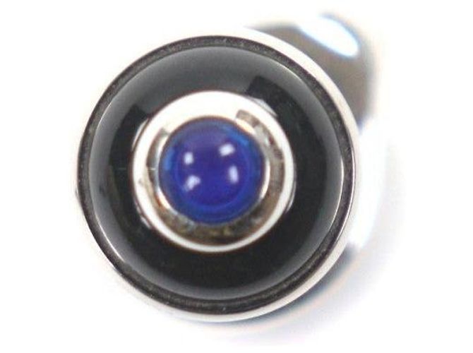 Penna a sfera Cartier Diabolo de Cartier Nero Argento - vista 4