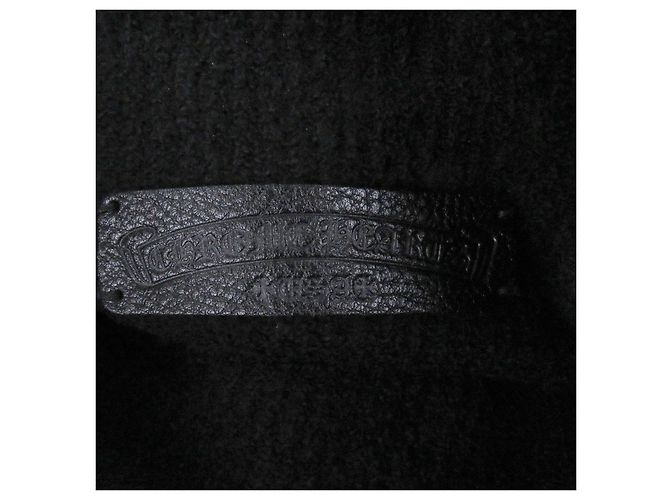 Chrome Hearts TAKE THE CANNOLI Harako Cross Patch Strickware aus Baumwolle und Nylon Schwarz - Ansicht 10