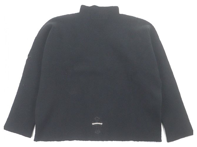 Chrome Hearts TAKE THE CANNOLI Harako Cross Patch Strickware aus Baumwolle und Nylon Schwarz - Ansicht 5