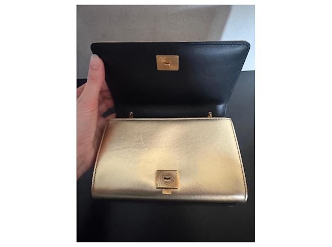 Borsa a tracolla Dolce & Gabbana Devotion in oro D'oro - vista 3
