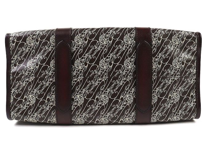 Borsa Tote Berluti Cava de Voyage Toile Malbeuf Bronzo - vista 5